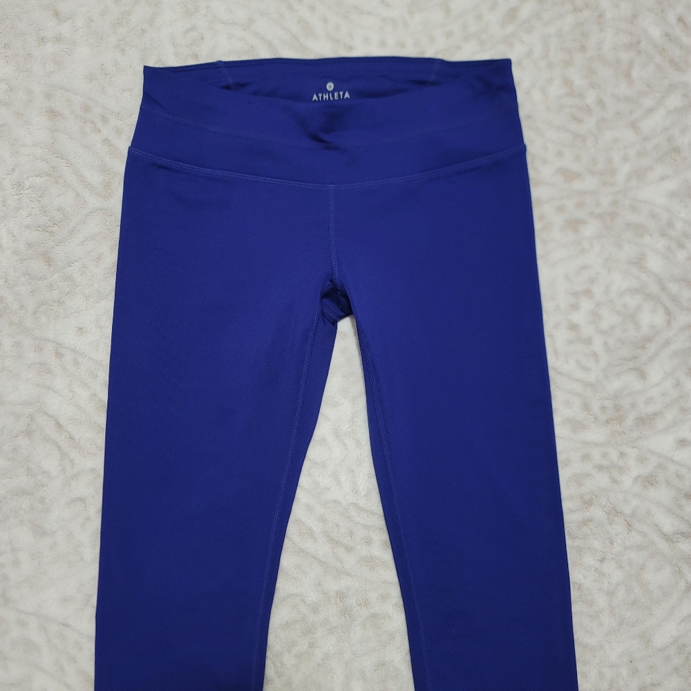 Athleta Sonar Sapphire Blue Legging Women's Size S - Picture 2 of 15